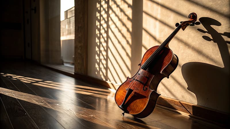 Culture Trivia Question: Which instrument uses a bow and is larger than a violin?