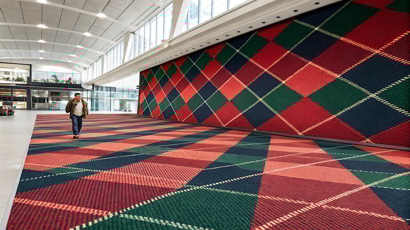 Kultur Triviafråga: Vilket mönster kännetecknas av rutor eller fyrkanter?