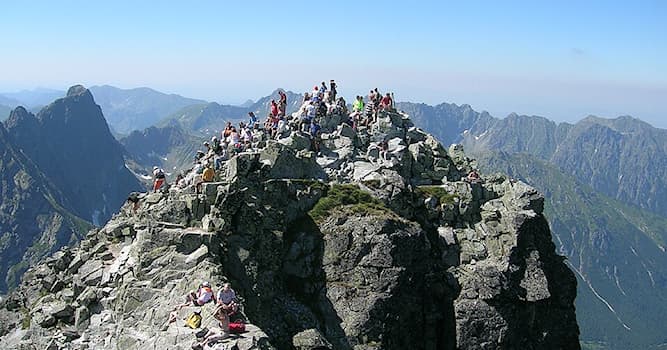 natura Pytanie-Ciekawostka: Ile metrów nad poziomem morza mają Rysy po stronie Polskiej?