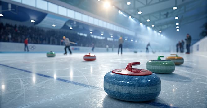 sport Pytanie-Ciekawostka: Jak nazywa się sport, w którym zawodnicy używają kijów do rzucania dyskiem na lodzie?