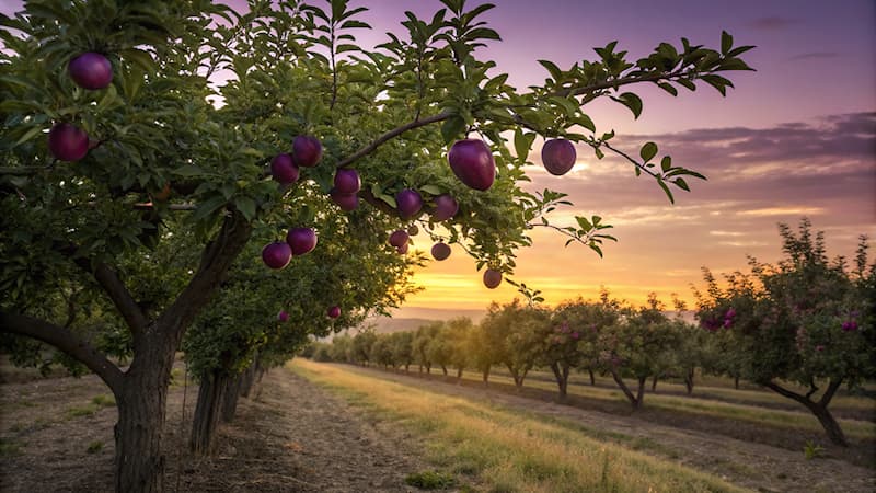 Doğa Trivia Sorusu: Hangi meyvenin mor, pürüzsüz kabuğu ve tatlı eti vardır?