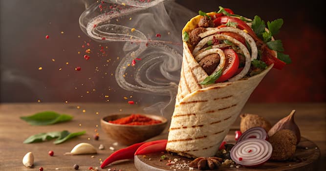 Kultura Pytanie-Ciekawostka: Jakie mięso jest podstawą tradycyjnego dania o nazwie gyros?