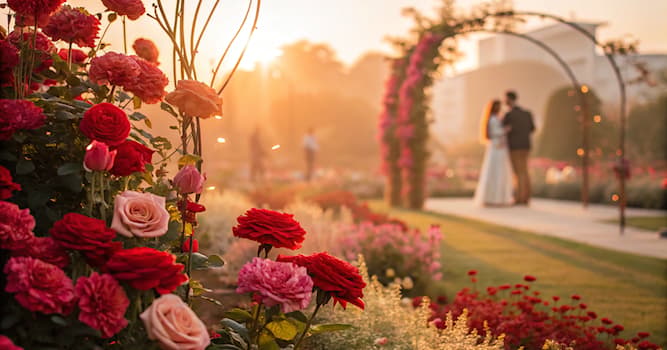 Cultuur Trivia Vraag: Welke bloem staat symbool voor liefde en passie?