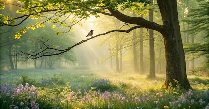 Doğa Trivia Sorusu: Hangi kuş şafakta melodik şarkısıyla ünlüdür?