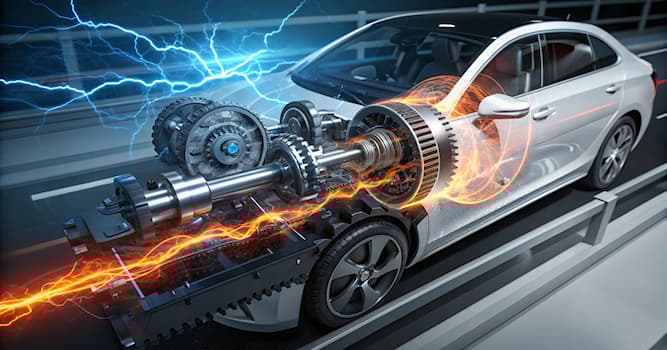 społeczeństwo Pytanie-Ciekawostka: Który element samochodu przekształca energię chemiczną w mechaniczną?