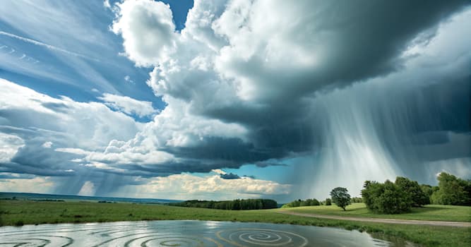 Doğa Trivia Sorusu: Gökyüzünden düşen su ile ilgili meteorolojik olay nedir?