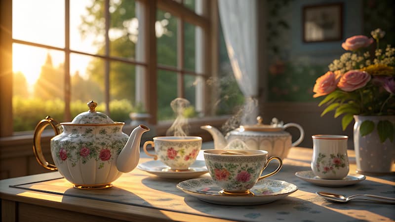 Cultuur Trivia Vraag: Welk drankje wordt traditioneel geserveerd bij scones tijdens Engelse afternoon tea?