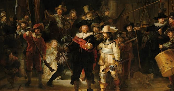 Cultuur Trivia Vraag: Welk schilderij maakt de kunstschilder Rembrandt van Rijn wereldberoemd?
