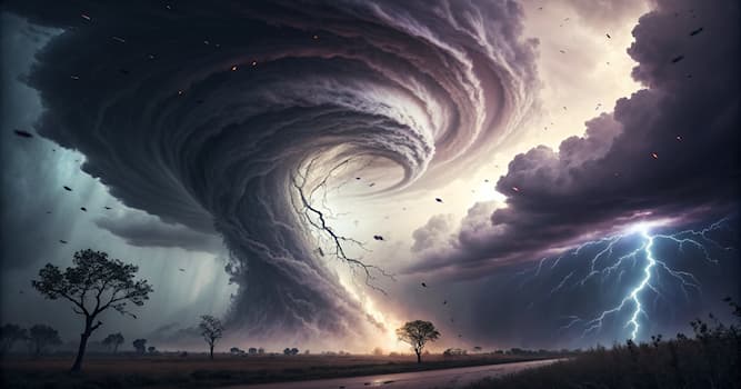 Doğa Trivia Sorusu: Huni şeklinde buluta sahip rüzgar fırtınasına ne ad verilir?