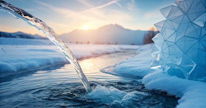 nauka Pytanie-Ciekawostka: Jak nazywa się proces zamiany wody w lód?