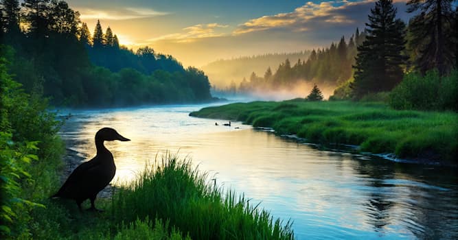 natura Pytanie-Ciekawostka: Które zwierzę jest znane z błoniastych stóp i dzioba jak u kaczki?