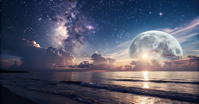 Bilim Trivia Sorusu: Hangi gök cismi güneş ışığını yansıtarak gece parlak görünür?