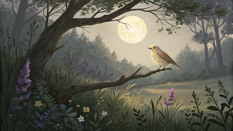 Natuur Trivia Vraag: Welke vogel staat bekend om zijn luide en melodieuze zang?