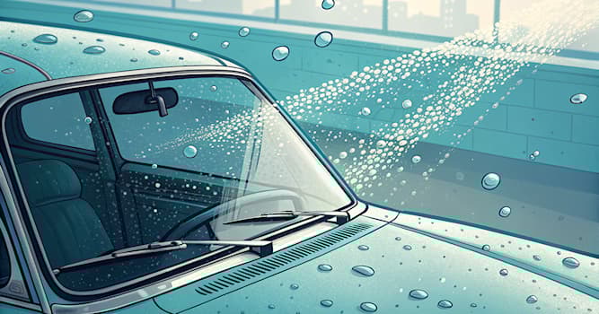 Maatschappij Trivia Vraag: Welk onderdeel van de auto wordt gebruikt om de voorruit te wassen?