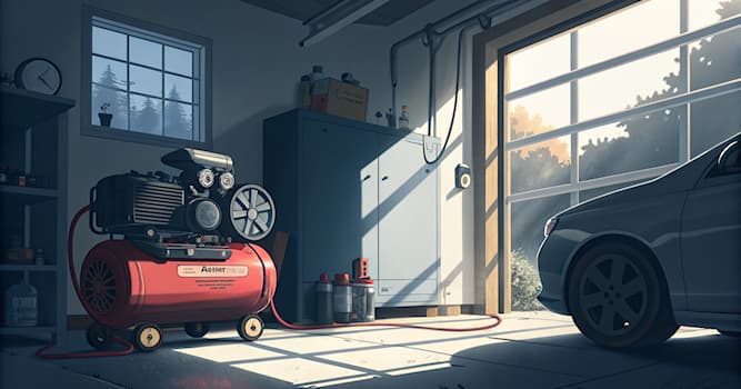 społeczeństwo Pytanie-Ciekawostka: Co jest używane do pompowania opon samochodowych?