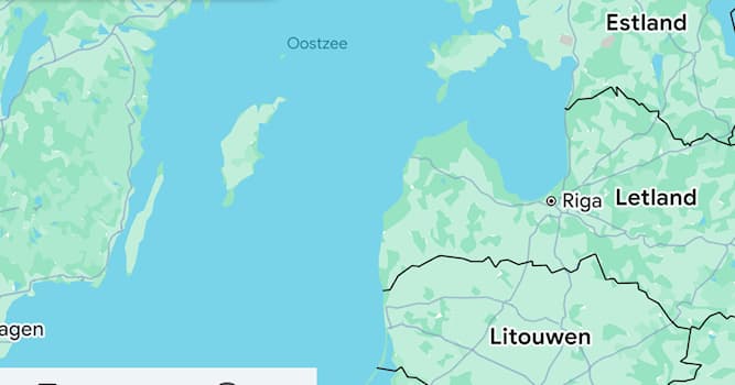 Aardrijkskunde Trivia Vraag: Wat is van noord naar zuid de juiste volgorde van de Baltische staten?
