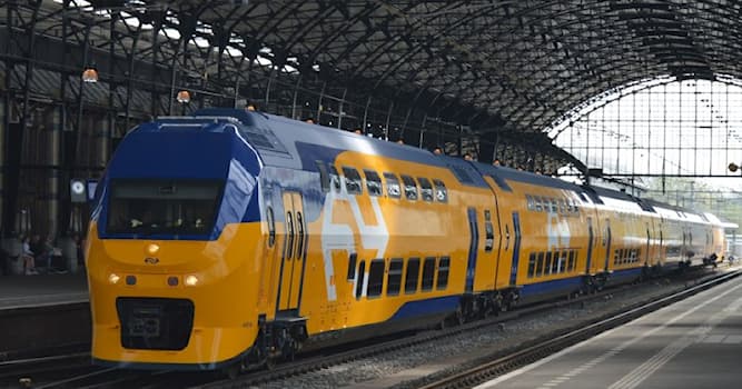 Maatschappij Trivia Vraag: Welk trein materieel zie je hier op de foto?