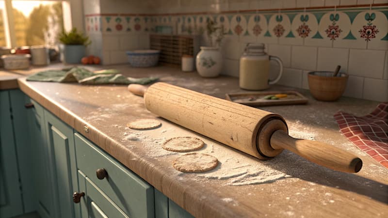 Kultura Pytanie-Ciekawostka: Jakie jest powszechne zastosowanie wałka do ciasta?