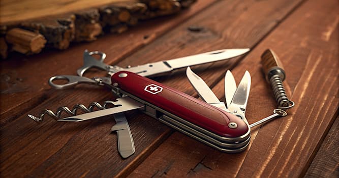 społeczeństwo Pytanie-Ciekawostka: Jakie jest powszechne zastosowanie scyzoryka szwajcarskiego?