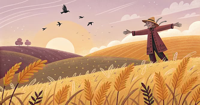 Kultur Triviafråga: Vad är huvudsyftet med en fågelskrämma inom jordbruket?