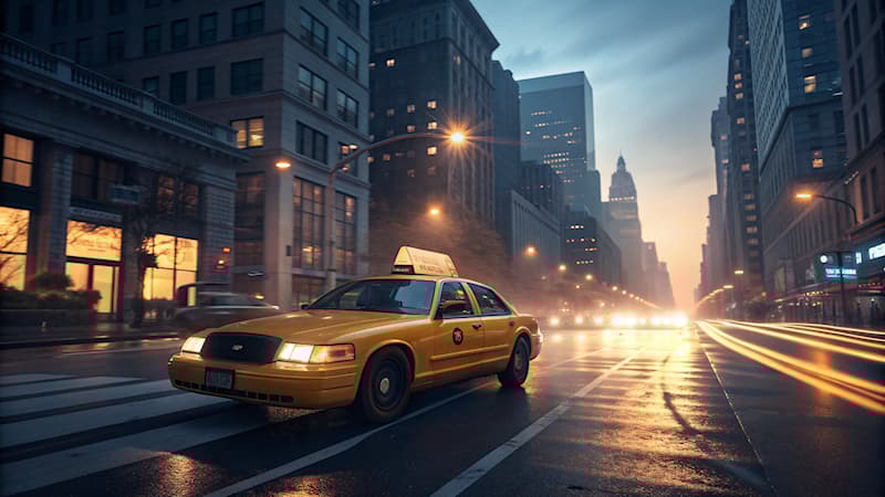 społeczeństwo Pytanie-Ciekawostka: Jaka jest główna rola kierowcy taksówki?