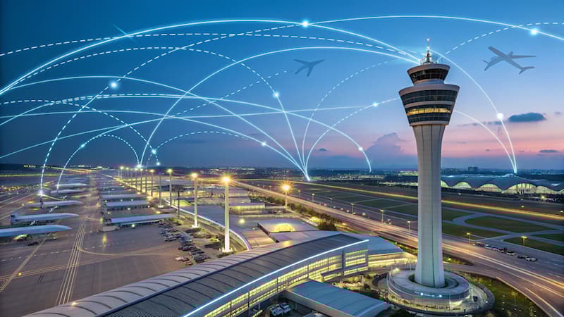 nauka Pytanie-Ciekawostka: Jaka jest rola kontroli ruchu lotniczego?