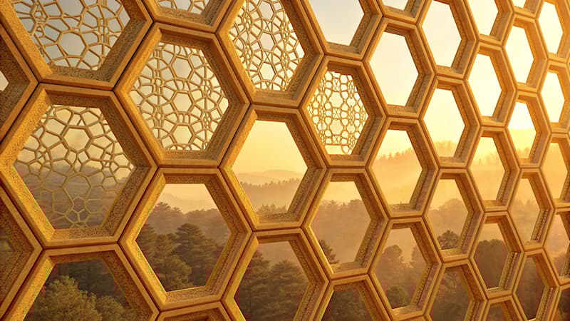 natura Pytanie-Ciekawostka: Jaką strukturę pszczoły miodne używają do przechowywania miodu?