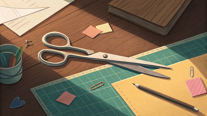 społeczeństwo Pytanie-Ciekawostka: Jakie narzędzie jest powszechnie używane do cięcia papieru w biurach?