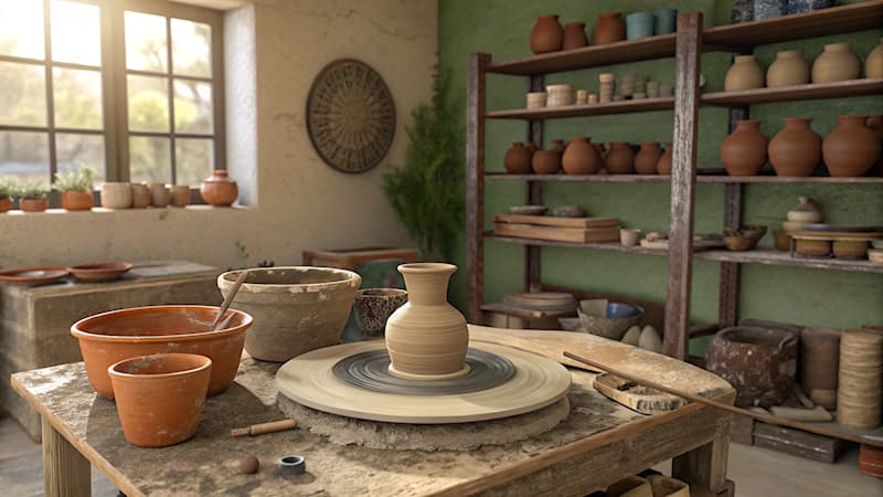 Kültür Trivia Sorusu: Hangi zanaat kil şekillendirmeyi içerir?