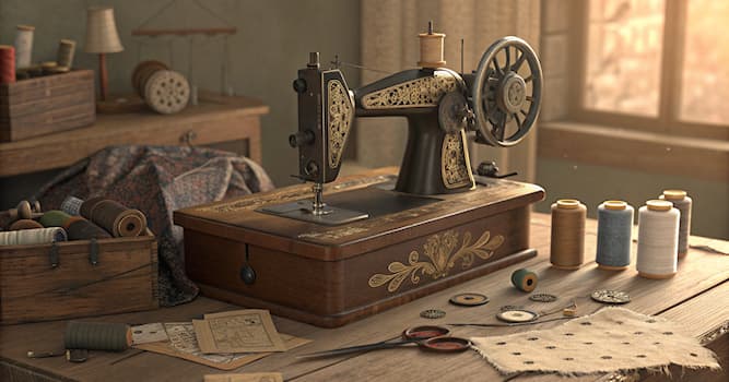 Historik Triviafråga: Vem uppfann symaskinen?