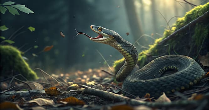 Doğa Trivia Sorusu: Bir Engerek Tehdit Edildiğinde Ne Yapar?