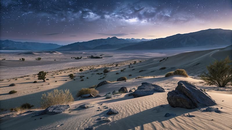 Doğa Trivia Sorusu: Çöllerde Gece Sıkça Gözlemlenen Olay Nedir?