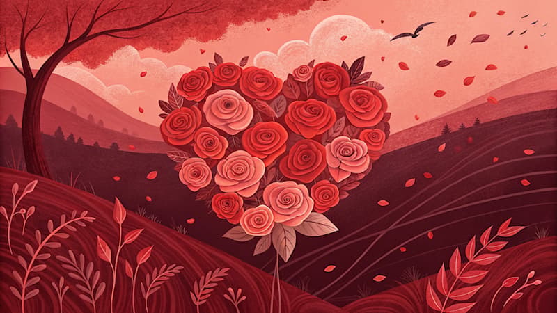 Cultuur Trivia Vraag: Welke kleur wordt geassocieerd met liefde en passie?