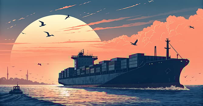 Aardrijkskunde Trivia Vraag: Hoe heet het schip dat bedoeld is voor het vervoeren van lading?