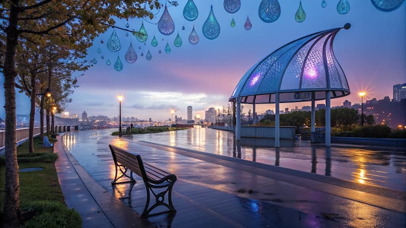 Cultuur Trivia Vraag: Welk voorwerp wordt gebruikt om jezelf tegen regen te beschermen?