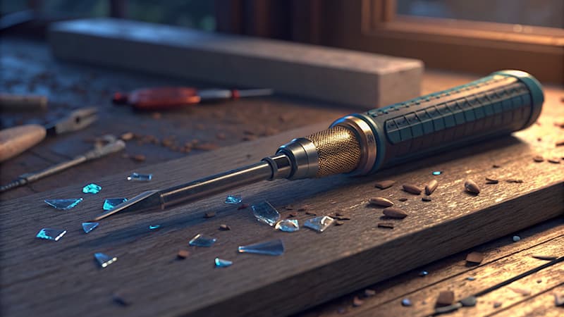 Wetenschap Trivia Vraag: Welk gereedschap wordt gebruikt om glas te snijden?