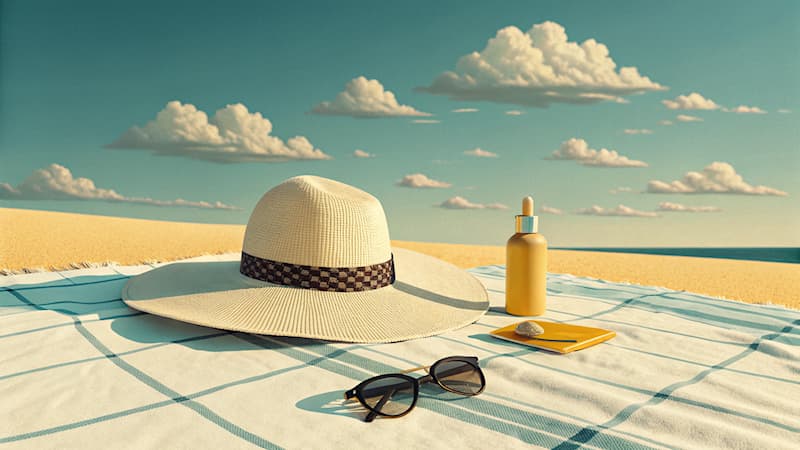 Cultuur Trivia Vraag: Wat gebruik je buiten om je tegen de zon te beschermen?