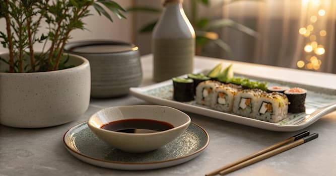 Kültür Trivia Sorusu: Sushi ile genellikle hangi sos servis edilir?