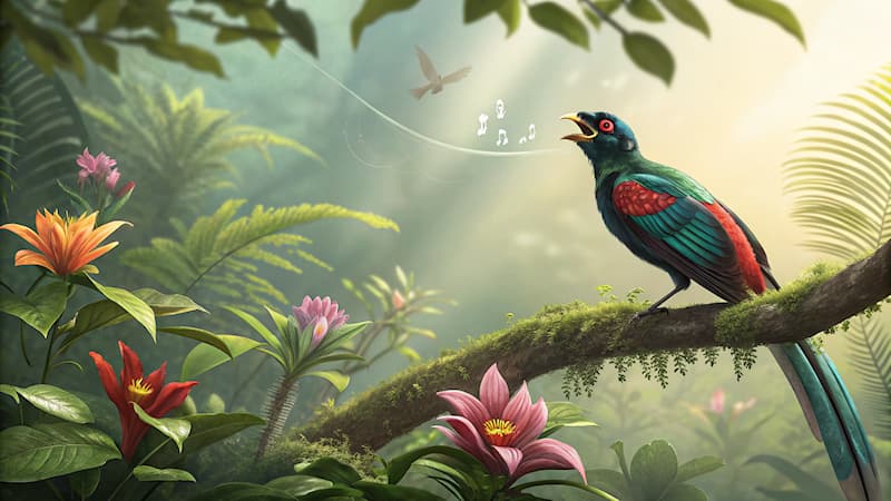 Natuur Trivia Vraag: Welk dier staat bekend om het nabootsen van de menselijke stem?