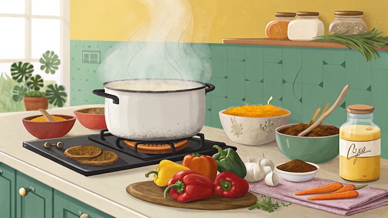 Cultura Pregunta Trivia: ¿Qué plato suele servirse típicamente con arroz?