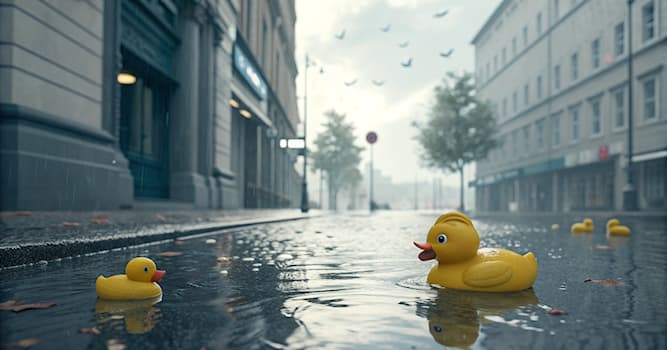 Cultuur Trivia Vraag: Wat is een veelgebruikt materiaal voor regenlaarzen?