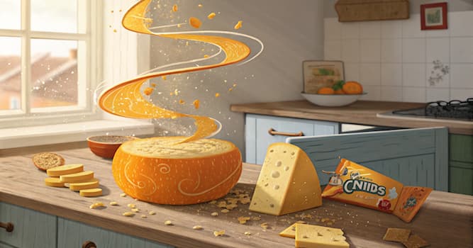 Cultuur Trivia Vraag: Welk snackmerk is beroemd om zijn kaasachtige puffs?