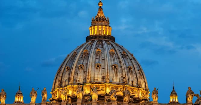 Cultuur Trivia Vraag: Waar bevindt zich de koepel van Sint-Pieter?