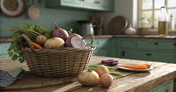 Kültür Trivia Sorusu: Hangi bitki yenilebilir yer altı soğanıyla bilinir?