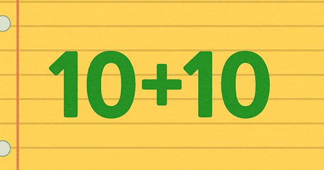 Bilim Trivia Sorusu: 10 + 10 kaçtır?