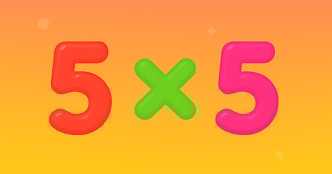 Bilim Trivia Sorusu: 5 × 5 kaçtır?