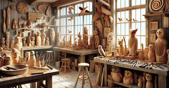 Kültür Trivia Sorusu: Hangi sanat türünde ahşaba hayvan, yüz veya heykel şekli verilir?