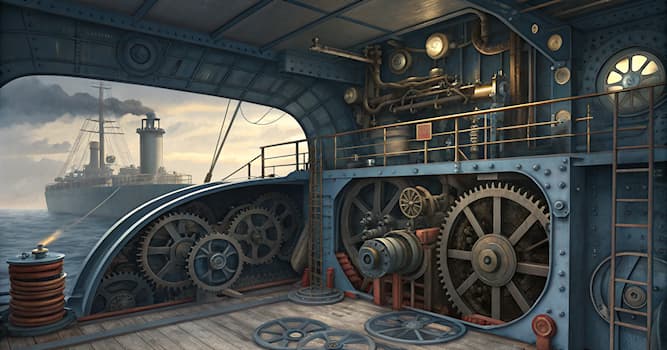 Toplum Trivia Sorusu: Gemide motorların bulunduğu bölüm nedir?
