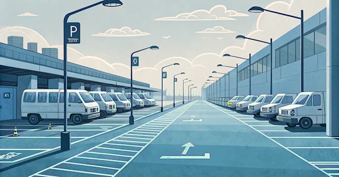 Maatschappij Trivia Vraag: Hoe heet de plek waar een auto lang kan parkeren?