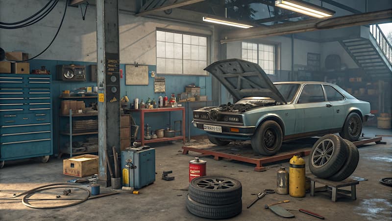 Toplum Trivia Sorusu: Arabaların tamir edildiği yere ne denir?